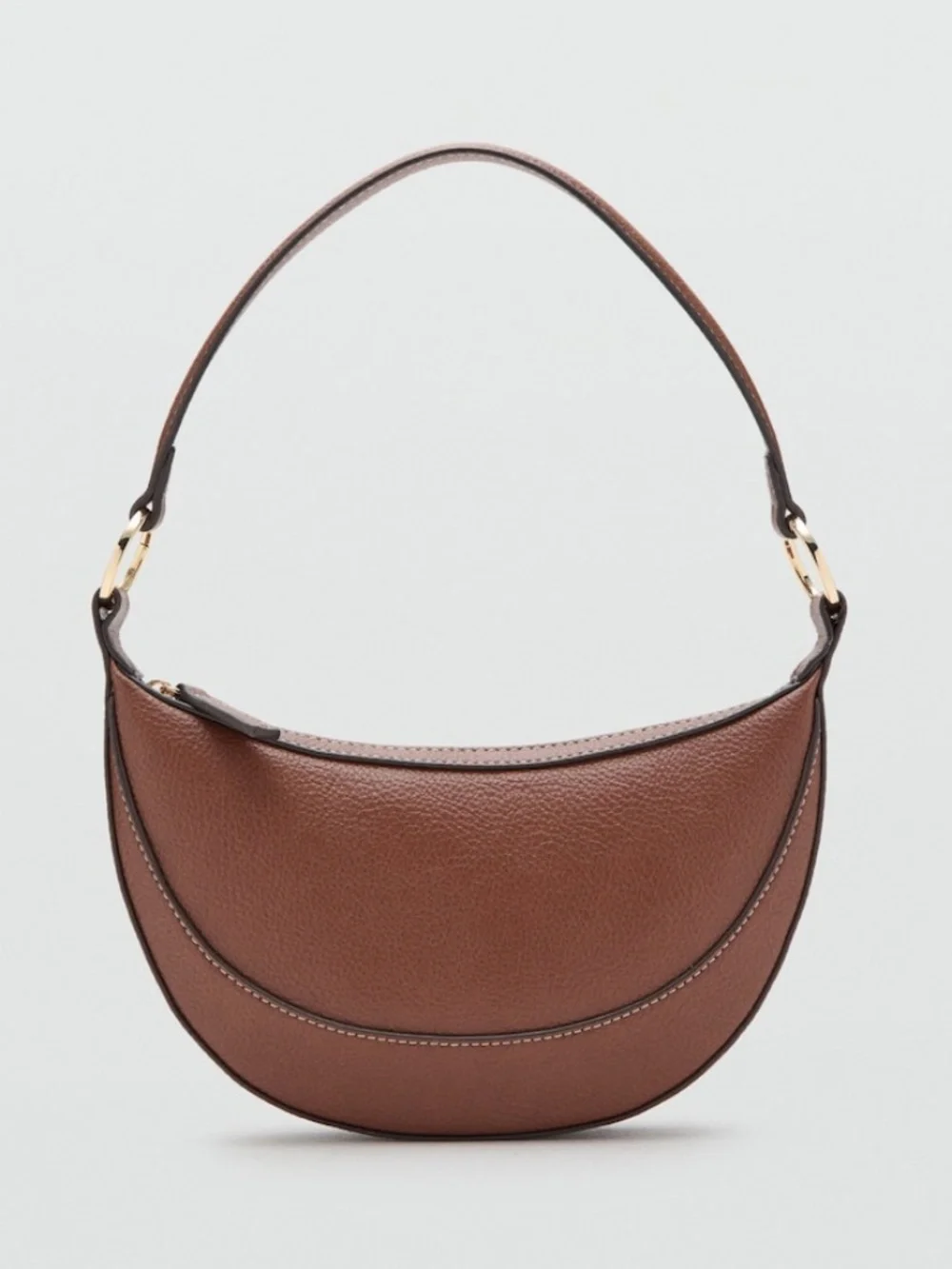 Oval shoulder bag